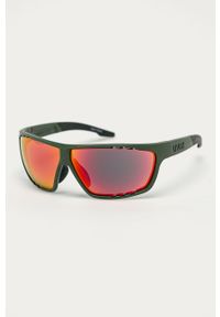 Uvex - Okulary przeciwsłoneczne Sportstyle 706. Kształt: prostokątne. Kolor: oliwkowy. Materiał: syntetyk, materiał #1