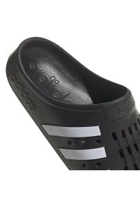 Adidas - Klapki adidas Adilette Clog GZ5886 czarne. Okazja: na co dzień. Kolor: czarny. Materiał: syntetyk, materiał. Styl: casual, sportowy
