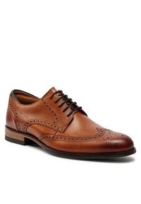 Clarks Półbuty Craftarlolimit 26171453 Brązowy. Kolor: brązowy. Materiał: skóra #5
