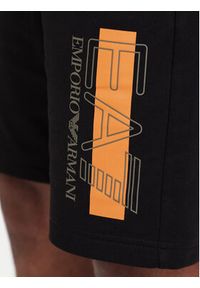 EA7 Emporio Armani Szorty sportowe 7M002421 AF13512 UC001 Czarny Slim Fit. Kolor: czarny. Materiał: bawełna. Styl: sportowy #2