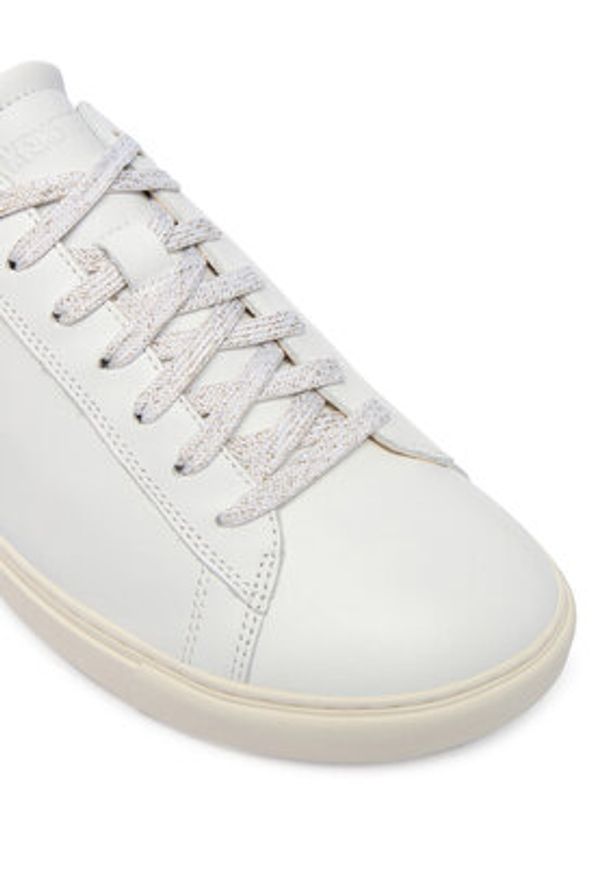 Birkenstock Sneakersy Bend Low 1030162 Biały. Kolor: biały. Materiał: skóra