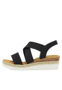 Clara Barson Espadryle Aussie WS2189-26 Czarny. Kolor: czarny. Materiał: materiał #6