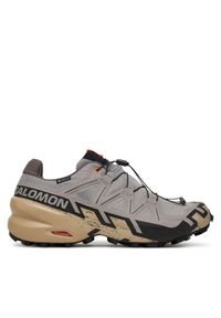 salomon - Salomon Buty do biegania Speedcross 6 Gore-Tex L47853400 Szary. Kolor: szary. Materiał: materiał. Technologia: Gore-Tex. Model: Salomon Speedcross