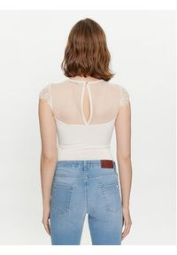Rinascimento Body CFC0117443003 Écru Slim Fit. Materiał: syntetyk #3