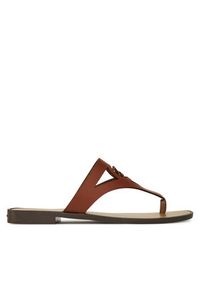 Karl Lagerfeld - KARL LAGERFELD Japonki Skoot II KL80407 Brązowy. Kolor: brązowy. Materiał: skóra #5