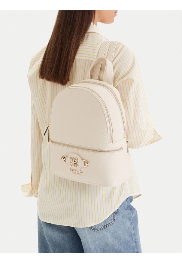 Nine West Plecak EO-Rivon-LDA8445A Écru. Materiał: materiał