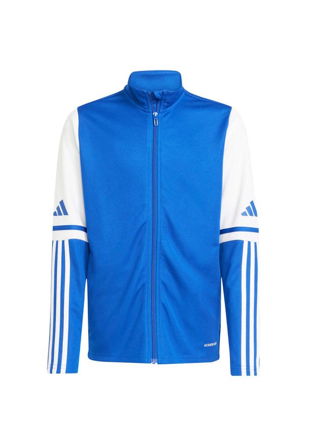 Adidas - Bluza dla dzieci adidas Squadra 25 Training. Kolor: biały, wielokolorowy, niebieski. Sport: fitness
