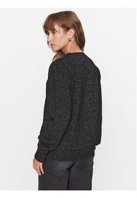 TwinSet - TWINSET Sweter 232TT3203 Czarny Regular Fit. Kolor: czarny. Materiał: wełna