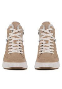 Rieker Revolution Lifestyle Trzewiki W1771-62 Beżowy. Kolor: beżowy. Materiał: skóra, zamsz #2