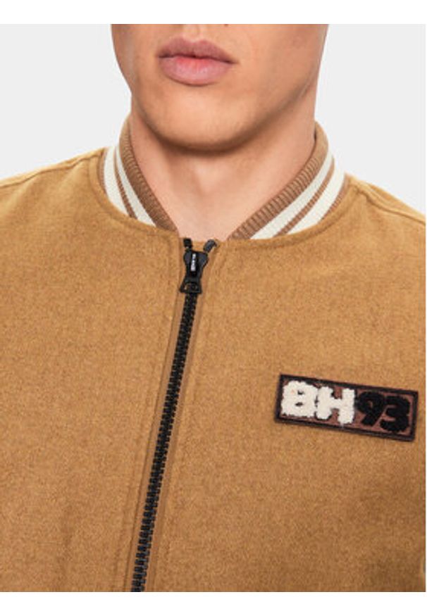 Blend Kurtka bomber 20715276 Brązowy Regular Fit. Kolor: brązowy. Materiał: syntetyk