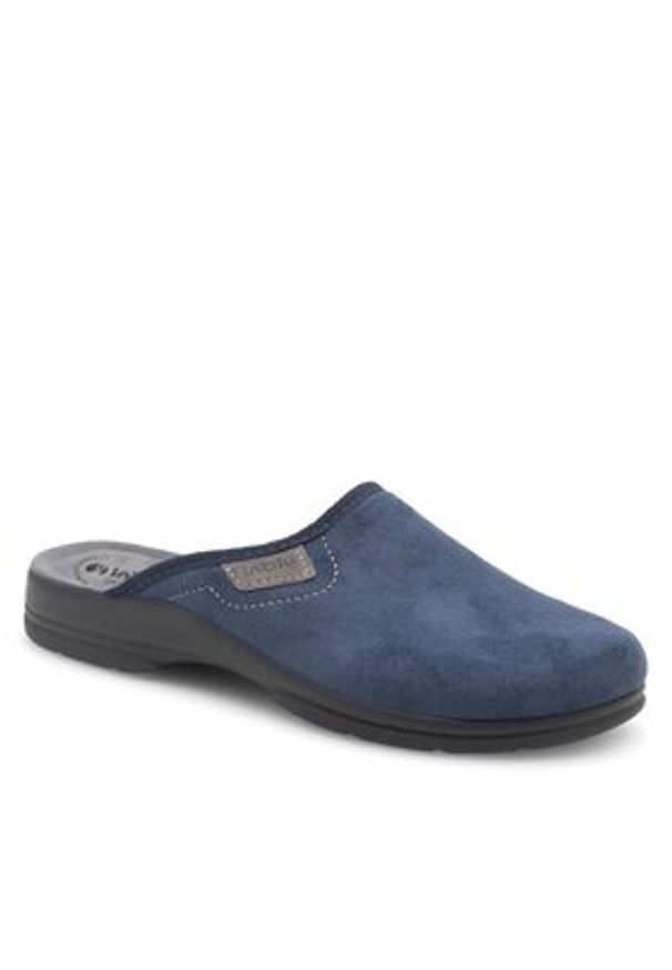 Inblu Kapcie POC90100 Granatowy. Kolor: niebieski. Materiał: materiał