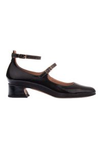 Marco Shoes Czółenka w stylu Mary Jane czarne. Kolor: czarny. Materiał: skóra #1