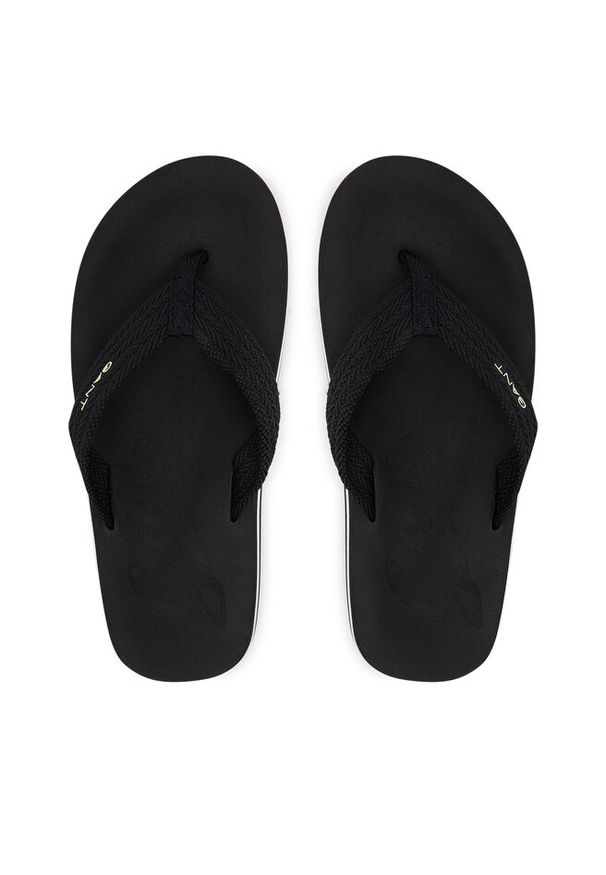 GANT - Japonki Gant. Kolor: czarny