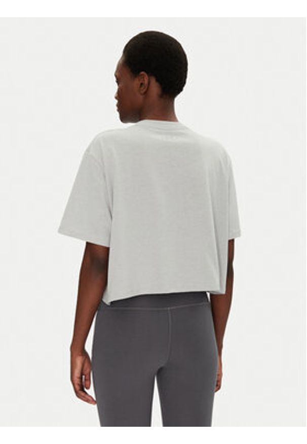 Under Armour T-Shirt Rival 1389721 Szary Loose Fit. Kolor: szary. Materiał: bawełna, syntetyk