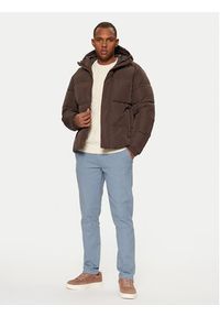 Jack & Jones - Jack&Jones Chinosy Marco 12206198 Niebieski Slim Fit. Kolor: niebieski. Materiał: bawełna #3