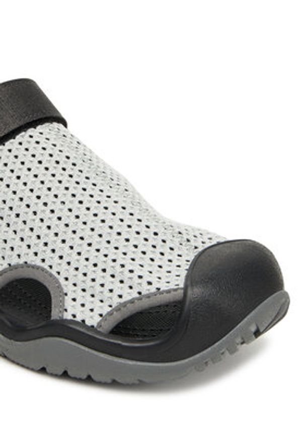 Crocs Sandały Swiftwater™ Mesh Deck 211095 Szary. Kolor: szary. Materiał: mesh