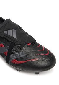Adidas - adidas Buty do piłki nożnej Predator League Fold-Over TongueID1322 Czarny. Kolor: czarny. Materiał: skóra #3