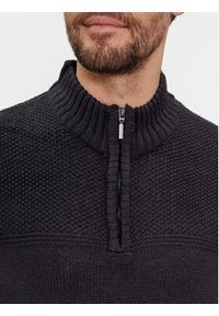 Brave Soul Sweter MK-230DITTON Czarny Regular Fit. Kolor: czarny. Materiał: wiskoza #6
