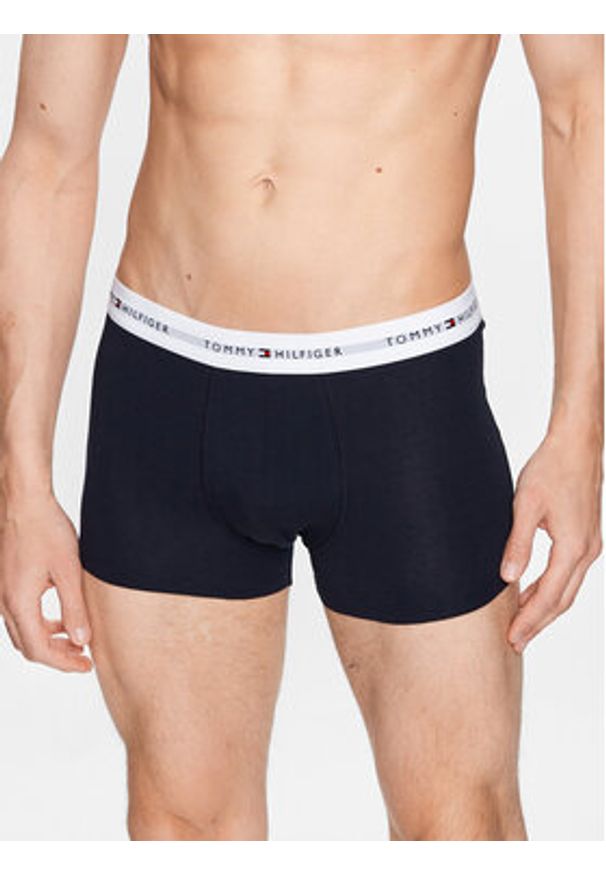 TOMMY HILFIGER - Tommy Hilfiger Komplet 3 par bokserek UM0UM02761 Granatowy. Kolor: niebieski. Materiał: bawełna