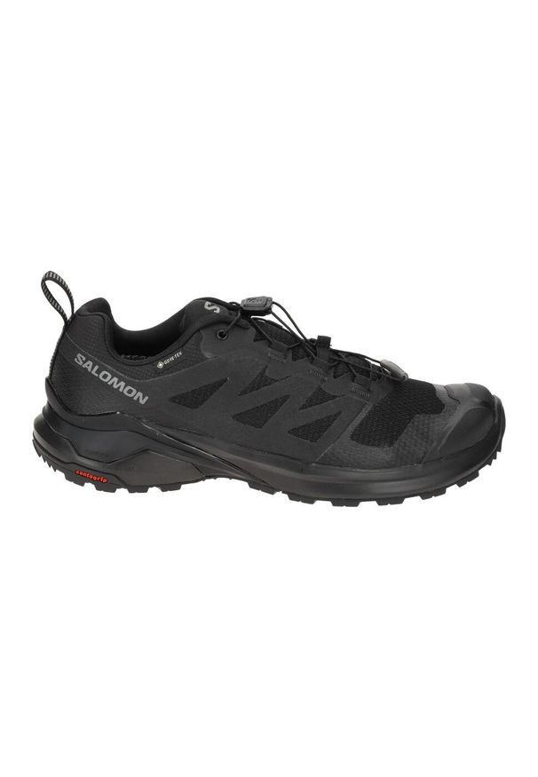 salomon - Buty do biegania męskie Salomon X-adventure Gtx Gore-tex. Kolor: czarny. Materiał: syntetyk, materiał. Szerokość cholewki: normalna. Technologia: Gore-Tex. Sport: bieganie