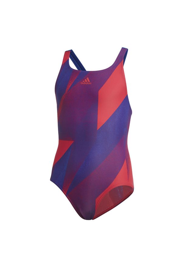 Adidas - Strój do pływania dla dzieci adidas Girls Graphic GE2068. Materiał: materiał, elastan, nylon. Wzór: kolorowy