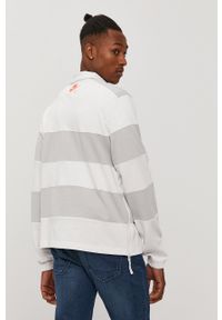 Nike Sportswear Bluza bawełniana męska kolor biały z nadrukiem. Okazja: na co dzień. Kolor: biały. Materiał: bawełna. Długość: krótkie. Wzór: nadruk. Styl: casual #5