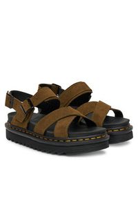 Dr. Martens Sandały DM41122300 Zielony. Kolor: zielony. Materiał: zamsz, skóra #3