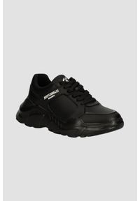 Just Cavalli - JUST CAVALLI Czarne sneakersy Fondo Casper, Rozmiar 45. Kolor: czarny