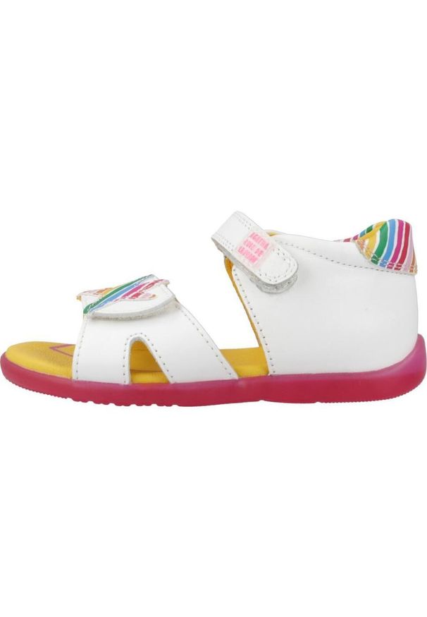 Agatha Ruiz de la Prada - Sandały AGATHA RUIZ DE LA PRADA 242901A Biały. Kolor: biały. Materiał: tkanina, skóra. Sezon: lato