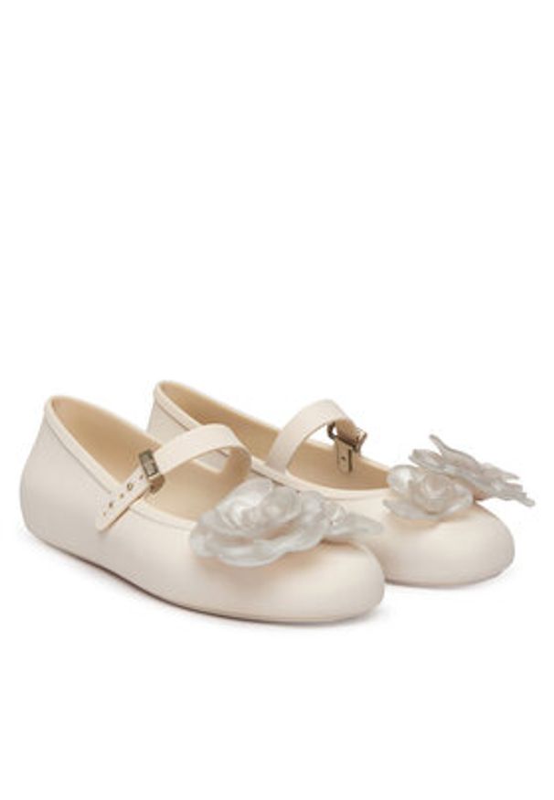 melissa - Melissa Baleriny Melissa Soft Ballerina Petals Ad 37820 Beżowy. Kolor: beżowy