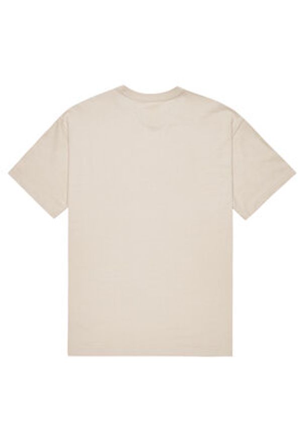DC Shoes T-Shirt Elective EDYZT04361 Beżowy Regular Fit. Kolor: beżowy. Materiał: bawełna