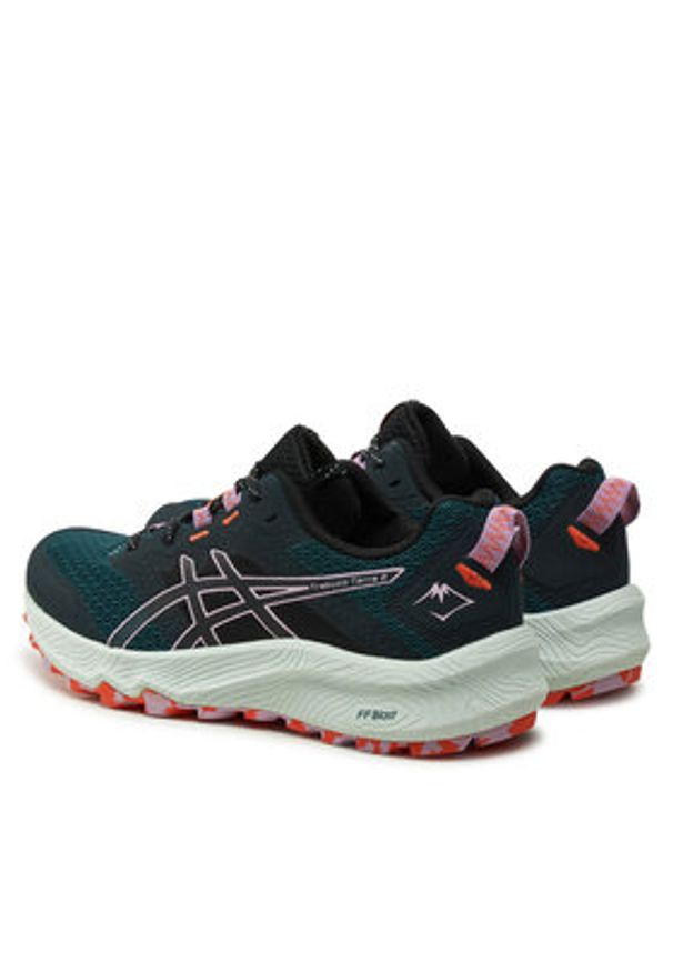 Asics Buty do biegania Trabuco Terra 2 1012B427 Zielony. Kolor: zielony. Materiał: materiał, mesh