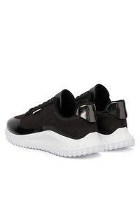 Calvin Klein Sneakersy Eva Runner Lace Up Mat Mix YW0YW02016 Czarny. Kolor: czarny. Materiał: materiał #3