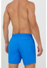 BOSS szorty kąpielowe kolor niebieski. Kolor: niebieski. Materiał: materiał #3