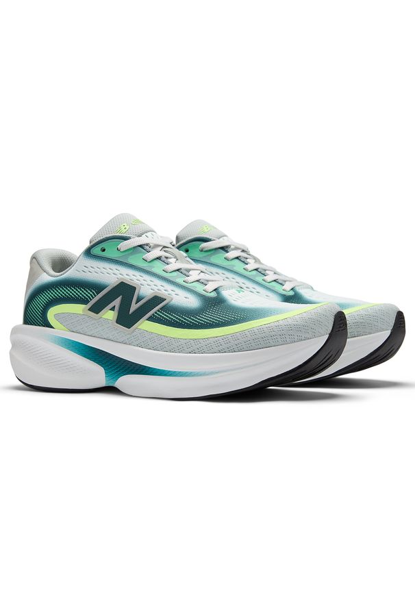 Buty damskie New Balance Fresh Foam Ellipse v1 WELPS13W – zielone. Okazja: na co dzień. Kolor: zielony. Szerokość cholewki: normalna. Sport: fitness, bieganie