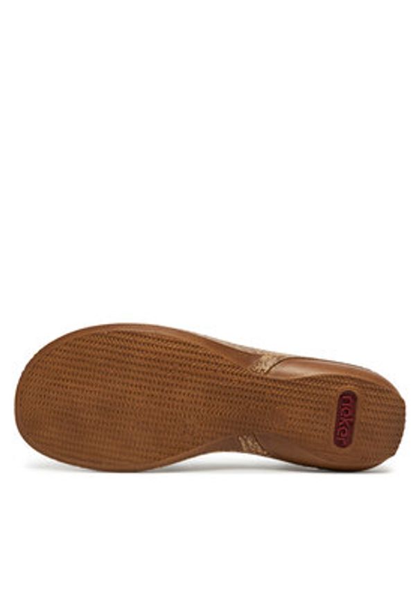 Rieker Sandały 628G9-16 Granatowy. Kolor: niebieski. Materiał: materiał, syntetyk