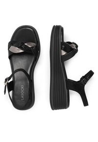Lasocki Sandały WB-DANA-02 Czarny. Kolor: czarny. Materiał: skóra #3