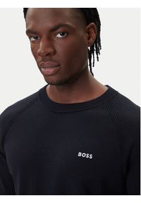 BOSS Sweter K_Zone CN 50541938 Granatowy Regular Fit. Kolor: niebieski. Materiał: bawełna #5