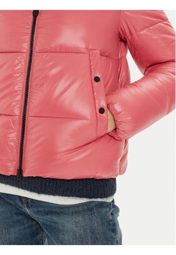 Save The Duck Kurtka zimowa D39370W LUCK19 Różowy Regular Fit. Kolor: różowy. Materiał: syntetyk. Sezon: zima