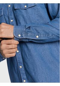 !SOLID - Solid Koszula jeansowa 21107055 Niebieski Regular Fit. Kolor: niebieski. Materiał: jeans, bawełna