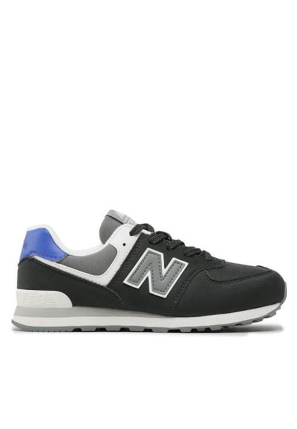 Buty do chodzenia damskie New Balance 574. Zapięcie: sznurówki. Kolor: czarny, wielokolorowy. Materiał: materiał. Szerokość cholewki: normalna. Model: New Balance 574. Sport: turystyka piesza