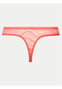 Calvin Klein Underwear Komplet 3 par stringów 000QD5216E Kolorowy. Materiał: syntetyk. Wzór: kolorowy #7