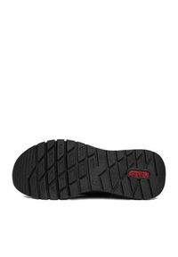 Rieker Sneakersy M4970-45 Czarny. Kolor: czarny. Materiał: syntetyk, materiał