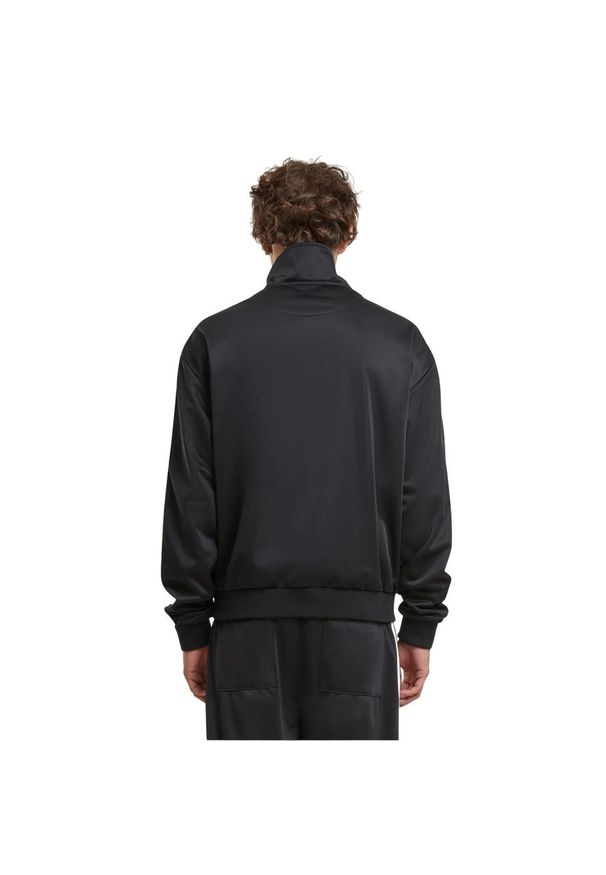 Urban Classics - Kurtka Treningowa Męska Retro Trykot. Kolor: czarny. Sport: turystyka piesza