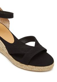 Castañer Espadryle Bruna/6/001 025533 Czarny. Kolor: czarny. Materiał: materiał #4