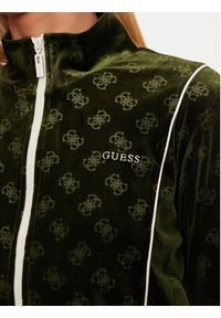 Guess Bluza V4BQ04 KCHS2 Zielony Regular Fit. Kolor: zielony. Materiał: syntetyk #3