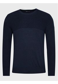 North Sails Sweter 699506 Granatowy Regular Fit. Kolor: niebieski. Materiał: bawełna #4