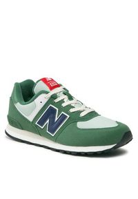 New Balance Sneakersy GC574HGB Zielony. Kolor: zielony. Materiał: materiał. Model: New Balance 574 #6