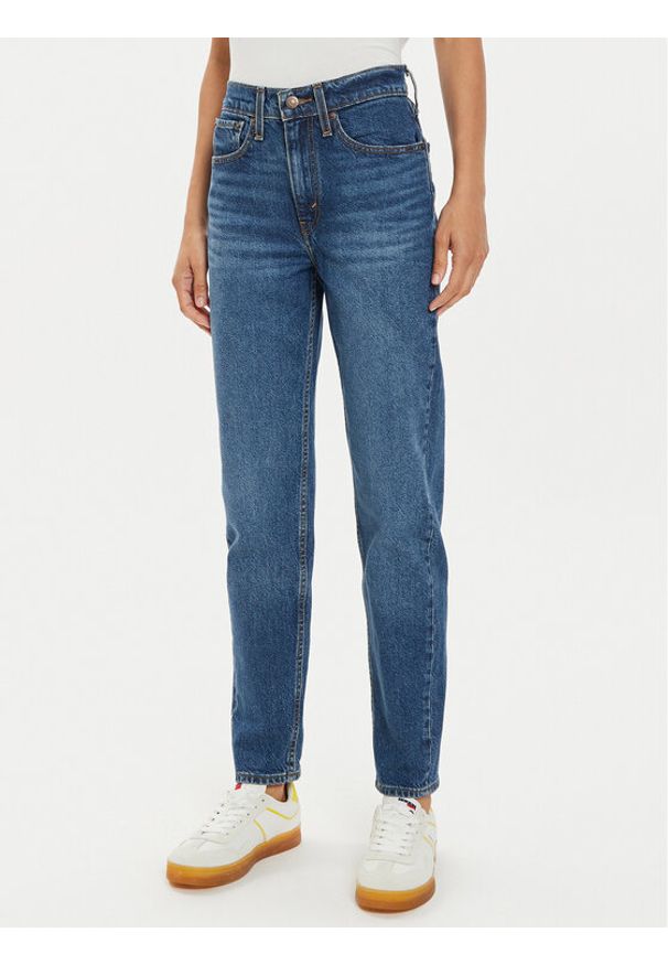 Levi's® Jeansy 80's A3506-0015 Granatowy Mom Fit. Kolor: niebieski