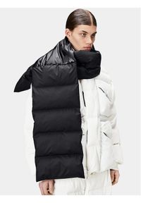 Rains Szalik Harbin Puffer Scarf W2T3 16300 Czarny. Kolor: czarny. Materiał: materiał